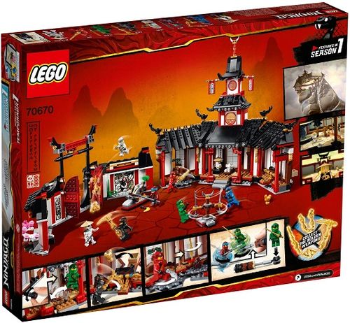 LEGO NINJAGO Klasztor Spinjitzu 70670 na Arena.pl