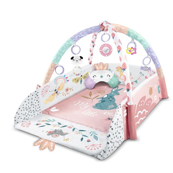 Mata interaktywna edukacyjna 110 x 100 cm Ptaszek Nukido zdjęcie 5