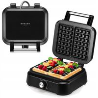 NOWA Gofrownica 2200W CHRUPIĄCE GOFRY MOCNA SOLIDNA Profesjonalna