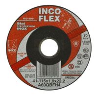 TARCZA PŁASKA INOX T1A 115*1.0*22 - T1A 115 1 IN