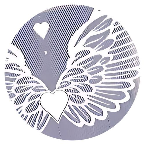 Komplet firan Skrzydlate Serce wysokość 250 cm DomoweTekstylia | WN6SS2 55K na Arena.pl