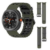 Pasek do Samsung Galaxy Watch 8 40/44 / 8 Classic 46 mm bransoleta zielony