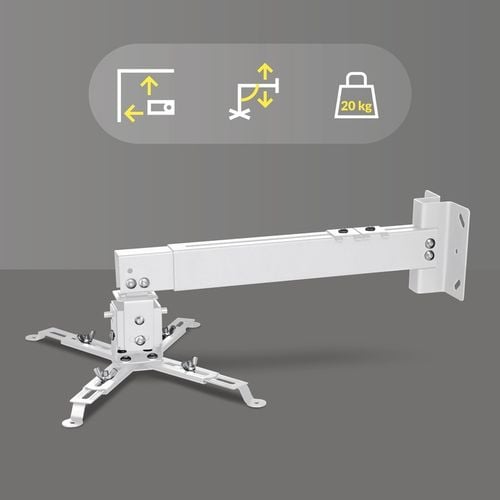 UCHWYT OBROTOWY do projektora Sufitowy Ścienny dł do 65 cm UNIWERSALNY na Arena.pl