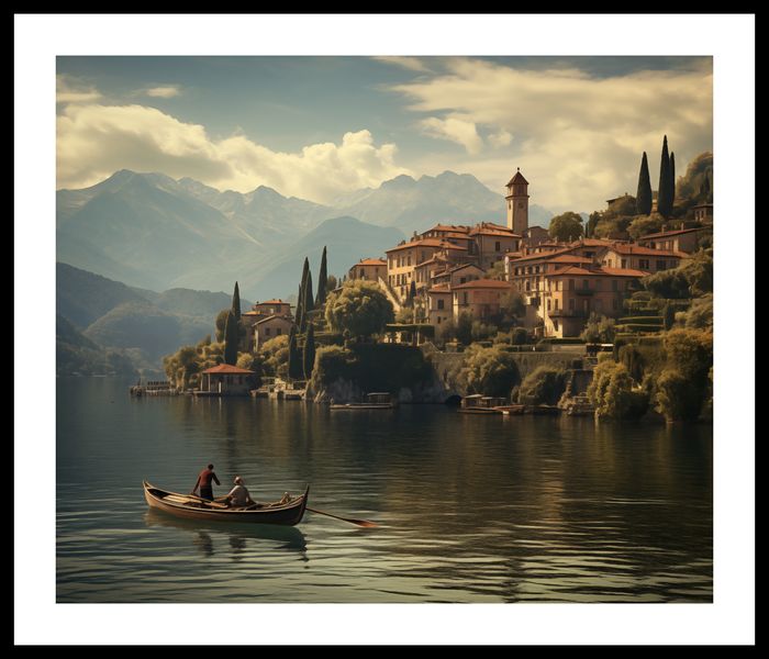 Plakat 60x50cm Spokojna Nostalgia zdjęcie 3