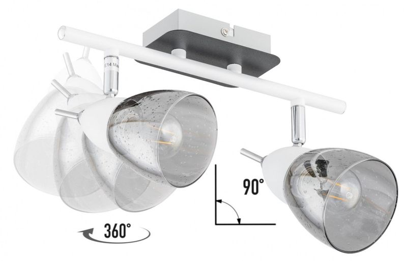 Spot 2xE14 DARK SKY 1528 zdjęcie 4