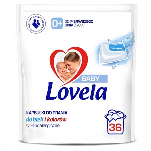 lovela baby kapsułki do prania 36 na Arena.pl