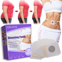 Plastry Odchudzające Mega Spalanie Naturalne Składniki 30 Sztuk