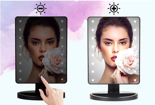 PODŚWIETLANE LUSTERKO KOSMETYCZNE DO MAKIJAŻU LED na Arena.pl