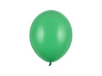 Balony pastelowe zielone szmaragdowe strong, 27 cm 100 szt.