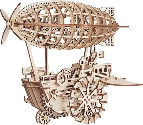 Puzzle 3D Robotime drewniany model sterowca na Arena.pl