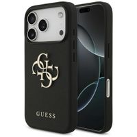 Etui Guess Grained Big 4G & Classic Logodo iPhone 17 Pro czarny
