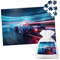 PUZZLE TRADYCYJNE - BOLID F1 WYŚCIGI SPORT - 96 el