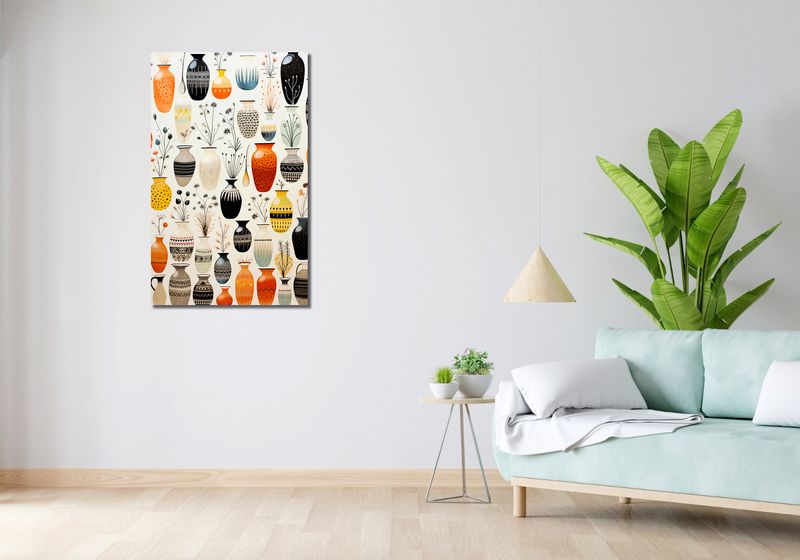 Obraz 60x100cm Symfonia Wazonów zdjęcie 2