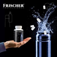 TABLETKI DO CZYSZCZENIA PIELĘGNACJI BUTELEK 90SZT FRISCHER PROFESSIONAL