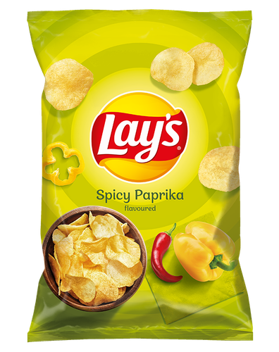 Lay's Chipsy ziemniaczane o smaku pikantnej papryki 130 g na Arena.pl