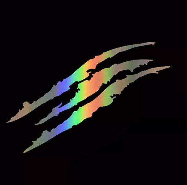 Nalepki Scare Pazury Multicolour piętno szew znak zdjęcie 1