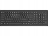 Klawiatura bezprzewodowa HP 220, Bateria 16 msc, cicha praca, USB 2,4 GHz