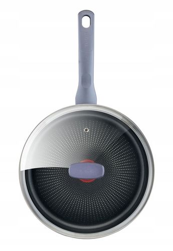 Patelnia głęboka pokrywka TEFAL Daily Cook 24cm non-stick indukcja G7303255 na Arena.pl
