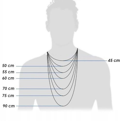 Łańcuszek Srebrny 925 Naszyjnik Cienki Kulki Kuleczki dla Niej | 50 cm na Arena.pl
