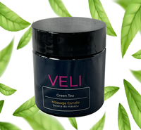 Świeca do masażu Zielona Herbata