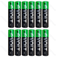 Baterie alkaliczne LR6 AA 1,5V 12 sztuk zapewniające długotrwałe zasilanie