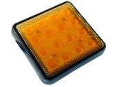 uniwersalna mocna Lampa 16 LED 12x12cm kierunki kierunkowskaz 12v 24v