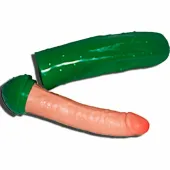 diablo picante ogorek z niespodzianką - dekoracja imprezowa 18+