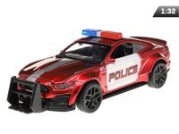 Ford Mustang Police, czerwony  CRASH CAR (A02400PC)
