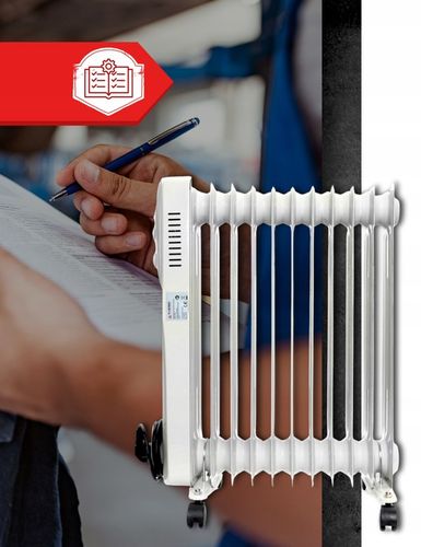 Grzejnik Elektryczny Olejowy Szybko Grzeje 2500W Energooszczędny MOCNY na Arena.pl