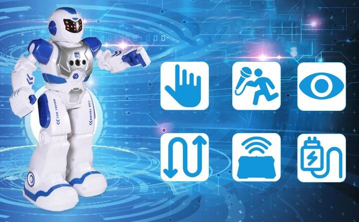 ROBOT ZDALNIE STEROWANY PROGRAMOWANY INTERAKTYWNY zdjęcie 15