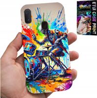 ETUI DO SAMSUNG GALAXY A40 - ROCK PERKUSJA BĘBNY KOŚCIOTRUP POKROWIEC