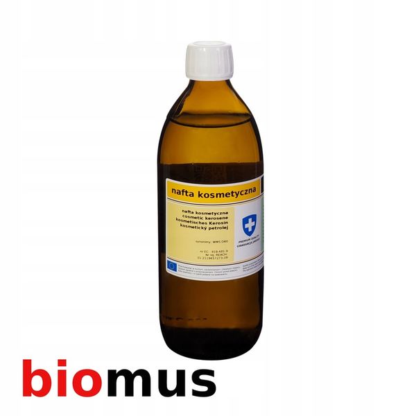 NAFTA KOSMETYCZNA czysta 500ml BIOMUS zdjęcie 3