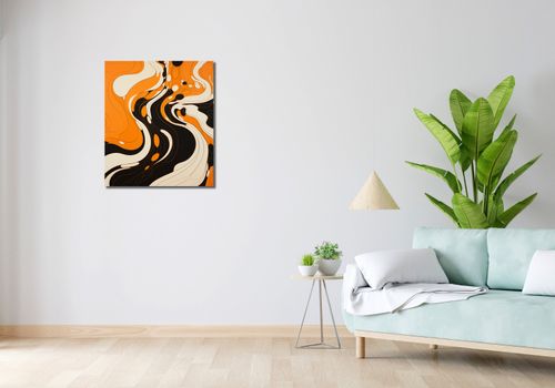 Obraz 60x70cm Tańczący Atrament na Arena.pl