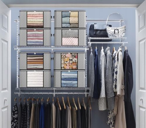 6X TORBA DO PRZECHOWYWANIA UBRAŃ ORGANIZER PUDEŁKA DO SZAFY POJEMNIKI na Arena.pl