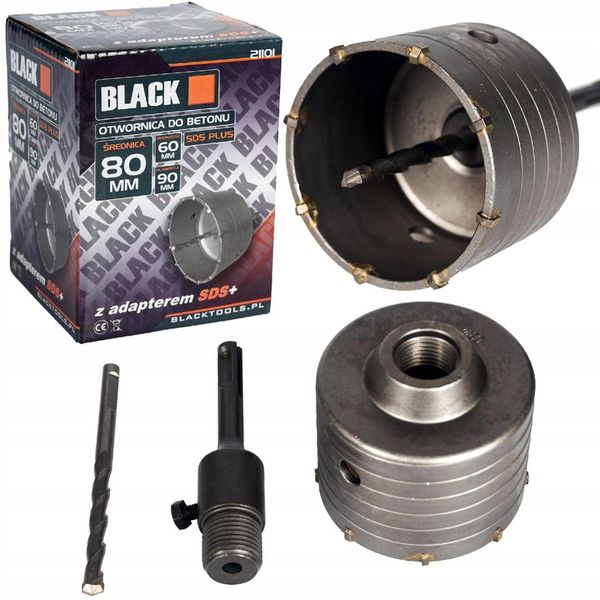 OTWORNICA 80 mm SDS PLUS FREZ DO BETONU zdjęcie 1