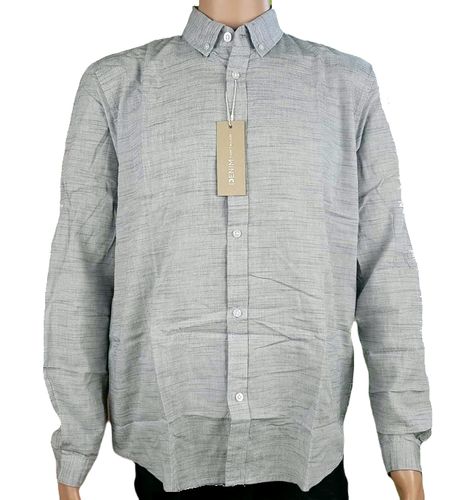 Męska koszula Tom Tailor - Relaxed 19976-0711 szara - rozmiar L na Arena.pl