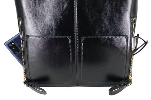 Torebka damska klasyczna teczka duża A4 wiele kieszeni wielozadaniowa na Arena.pl