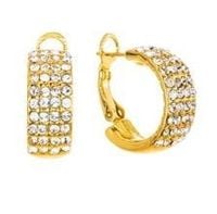 kolczyki koła otulone kryształami (p12979au)