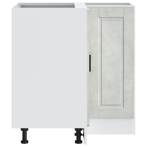 Narożna szafka kuchenna dolna Porto, betonowy szary na Arena.pl