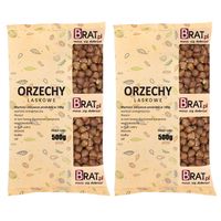 Orzechy LASKOWE 1kg (2x500g) Wysoka JAKOŚĆ Produkt NATURALNY