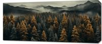 Obraz 90x40cm Mglisty Poranek