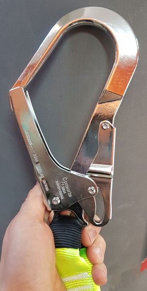 Linka szelki STING taśma STRECH amortyzatorem hak zdjęcie 3