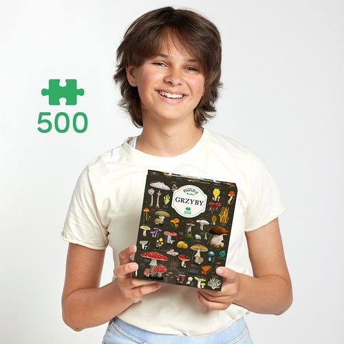 Puzzle Puzzlove Grzyby 500 elementów na Arena.pl
