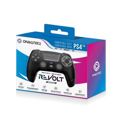 Pad bezprzewodowy Revolt Wasp Black ONIVERSE DO PS4, PS3, PC, Android, iOS na Arena.pl
