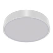 Okrągła lampa natynkowa Totem LED 16W 4000K plafon do holu biały