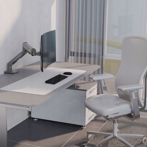 G60 Regulowany Uchwyt Biurkowy do Monitorów 27'-45' Sprężyna Mechaniczna na Arena.pl