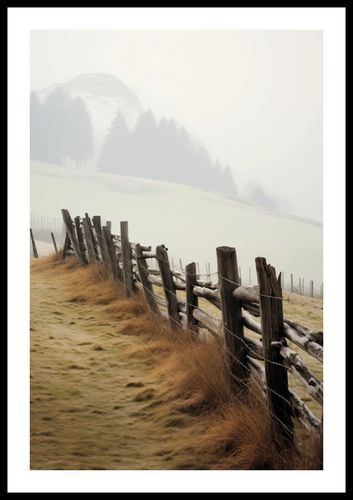 Plakat 40x60cm Spowity Mgłą na Arena.pl