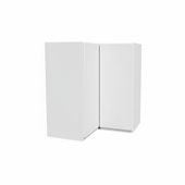 Szafka górna 60 cm narożna, podchwyt biały połysk, mat, kolory SIMPLE