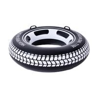 Pompowane koło kółko dmuchane basenowe bezpieczne do pływania SUNCLUB