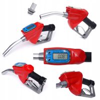 2 x Automatyczny pistolet do paliwa LCD precyzyjny z licznikiem - Kraft&Del